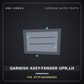 Genuine Mobis GARNISH ASSY-FENDER UPR,LH 877F1DC000SSS for GV90 2026 HNS Parts Korea