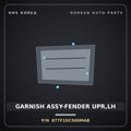 Genuine Mobis GARNISH ASSY-FENDER UPR,LH 877F1DC500MAB for GV90 2026 HNS Parts Korea