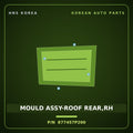 Genuine Mobis MOULD ASSY-ROOF REAR,RH 877457P200 for Trago 2013 HNS Parts Korea