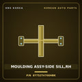 Genuine Mobis MOULDING ASSY-SIDE SILL,RH 87752T4700HBK for G90 2022 HNS Parts Korea
