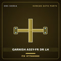Genuine Mobis GARNISH ASSY-FR DR LH 877504H000 for Grand Starex 2015 HNS Parts Korea