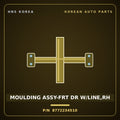 Genuine Mobis MOULDING ASSY-FRT DR W/LINE,RH 8772234510 for Sonata 1995 HNS Parts Korea