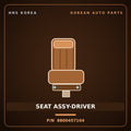 Genuine Mobis SEAT ASSY-DRIVER 8800457104 for Aerotown 2008 HNS Parts Korea