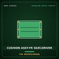 Genuine Mobis CUSHION ASSY-FR SEAT,DRIVER 881003L000A9J for Grandeur 2005 HNS Parts Korea