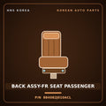Genuine Mobis BACK ASSY-FR SEAT PASSENGER 884082J010ACL for Mohave 2007 HNS Parts Korea