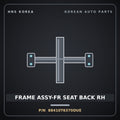 Genuine Mobis FRAME ASSY-FR SEAT BACK RH 88410T6370DUE for Genesis GV80 2020 HNS Parts Korea