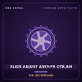 Genuine Mobis SLIDE ADJUST ASSY-FR OTR,RH 88750M1000 for Galloper 1990 HNS Parts Korea