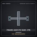 Genuine Mobis FRAME ASSY-FR SEAT, CTR 88K50P9020PNY for Palisade 2025 HNS Parts Korea
