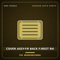 Genuine Mobis COVER ASSY-FR BACK F/REST RH 884903B220PAA for Equus 2001 HNS Parts Korea