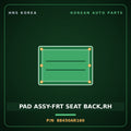 Genuine Mobis PAD ASSY-FRT SEAT BACK,RH 88450AR160 for Genesis GV70 2021 HNS Parts Korea