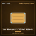 Genuine Mobis MAP BOARD ASSY-FRT SEAT BACK,RH 88490AT000SR9 for Niro 2021 HNS Parts Korea