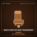 Genuine Mobis BACK ASSY-FR SEAT PASSENGER 884002L250JAC for i30 2007 HNS Parts Korea