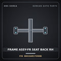 Genuine Mobis FRAME ASSY-FR SEAT BACK RH 88410AR170NNB for Genesis GV70 2021 HNS Parts Korea