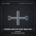 Genuine Mobis FRAME ASSY-FR SEAT BACK RH 88410AR215NNB for Genesis GV70 2024 HNS Parts Korea