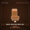 Genuine Mobis BACK ASSY-RR SEAT, RH 89400T1340JL1 for G80 2020 HNS Parts Korea