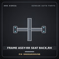 Genuine Mobis FRAME ASSY-RR SEAT BACK,RH 89600AR000VNB for Genesis GV70 2021 HNS Parts Korea