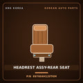 Genuine Mobis HEADREST ASSY-REAR SEAT 897004H120TKM for Grand Starex 2018 HNS Parts Korea