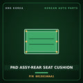 Genuine Mobis PAD ASSY-REAR SEAT CUSHION 891501WAA1 for Pride 2015 HNS Parts Korea