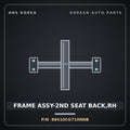 Genuine Mobis FRAME ASSY-2ND SEAT BACK,RH 89410CG710NNB for Staria 2021 HNS Parts Korea
