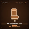 Genuine Mobis BACK ASSY-4TH SEAT 893064D010CS1 for Carnival 2005 HNS Parts Korea