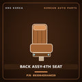 Genuine Mobis BACK ASSY-4TH SEAT 893064D044KS9 for Carnival 2005 HNS Parts Korea