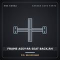 Genuine Mobis FRAME ASSY-RR SEAT BACK,RH 89410CHAB0 for Sportage 2022 HNS Parts Korea