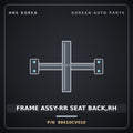 Genuine Mobis FRAME ASSY-RR SEAT BACK,RH 89410CV010 for EV6 2021 HNS Parts Korea