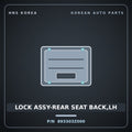 Genuine Mobis LOCK ASSY-REAR SEAT BACK,LH 893303Z000 for i40 2012 HNS Parts Korea