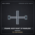 Genuine Mobis FRAME ASSY-SEAT 1P MAIN,RH 893745A000 for County 2008 HNS Parts Korea