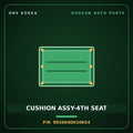 Genuine Mobis CUSHION ASSY-4TH SEAT 891064D010KS4 for Carnival 2005 HNS Parts Korea