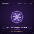 Genuine Mobis RECLINER ADJUSTER-CTR 893753E420FC for Sorento 2002 HNS Parts Korea