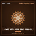 Genuine Mobis LEVER ASSY-REAR SEAT RECL,RH 89026P9000PNY for Palisade 2025 HNS Parts Korea