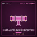 Genuine Mobis DUCT ASSY-RR CUSHION EXTENTION 891P5P9000 for Palisade 2025 HNS Parts Korea