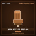 Genuine Mobis BACK ASSY-RR SEAT, LH 89300F2800XGT for Elantra 2016 HNS Parts Korea