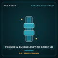 Genuine Mobis TONGUE & BUCKLE ASSY-RR S/BELT LH 898401C000WK for Click 2002 HNS Parts Korea