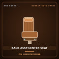 Genuine Mobis BACK ASSY-CENTER SEAT 899202W210SNB for Santa Fe 2012 HNS Parts Korea