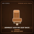Genuine Mobis ARMREST ASSY-RR SEAT BACK 89900J6JF0MEM for K9 2021 HNS Parts Korea