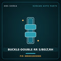 Genuine Mobis BUCKLE-DOUBLE RR S/BELT,RH 898401D030WK for Carens 2006 HNS Parts Korea