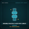 Genuine Mobis DOUBLE BUCKLE ASSY-RR S/BELT 898401E000QS for Verna 2006 HNS Parts Korea