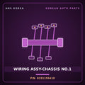 Genuine Mobis WIRING ASSY-CHASSIS NO.1 9151155410 for Aerotown 1998 HNS Parts Korea