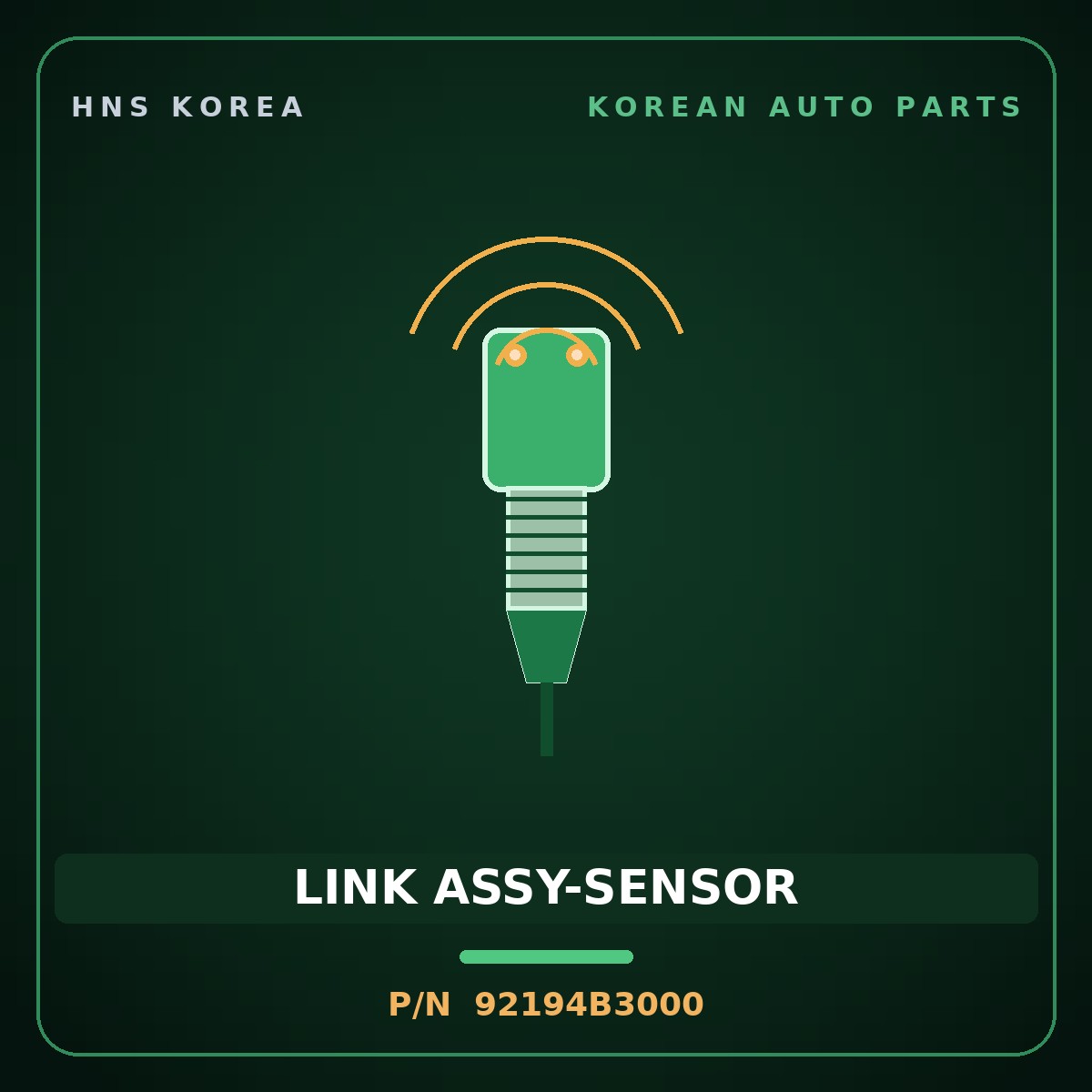 Genuine Mobis LINK ASSY-SENSOR 92194B3000 for Sonata 2014 HNS Parts Korea