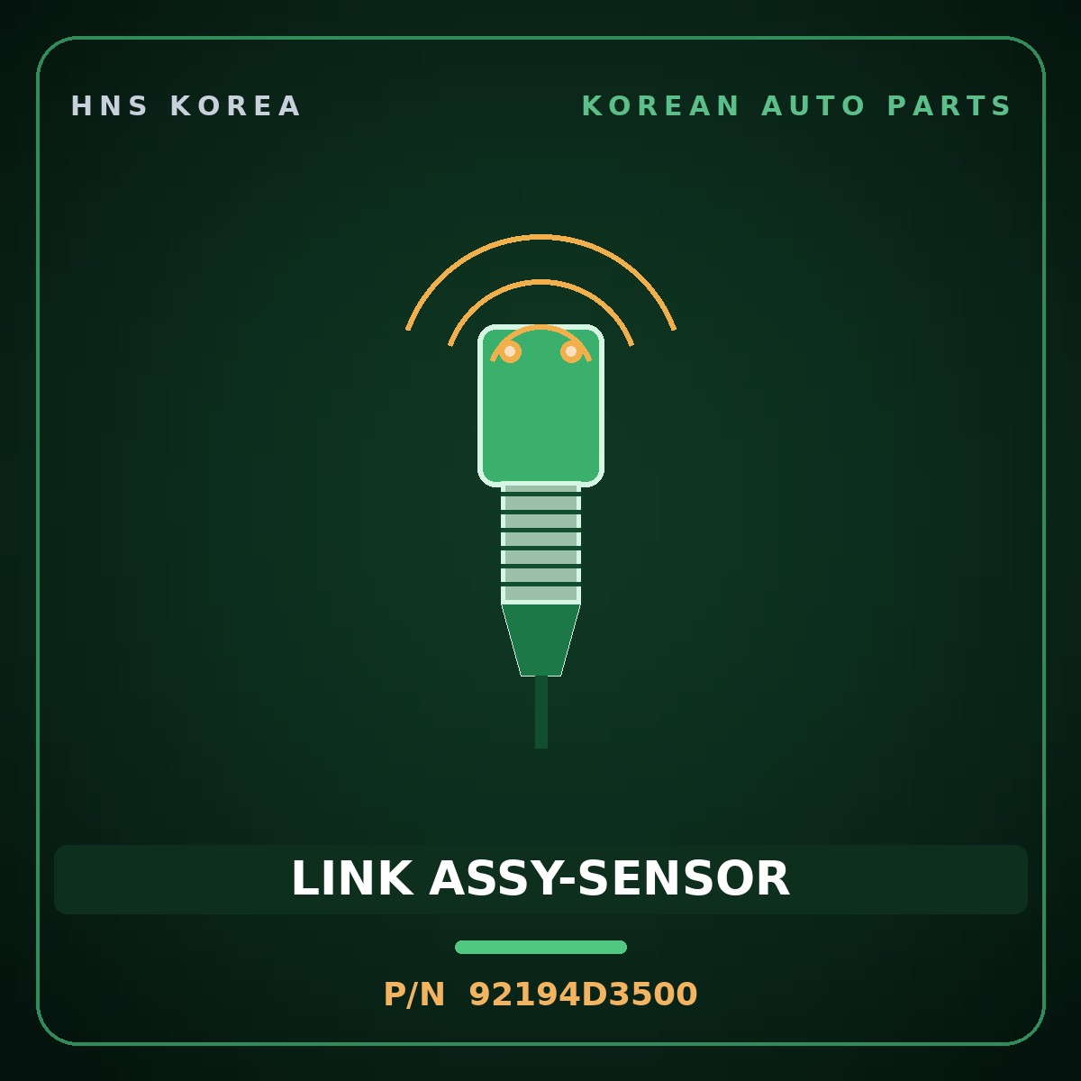 Genuine Mobis LINK ASSY-SENSOR 92194D3500 for Tucson 2015 HNS Parts Korea