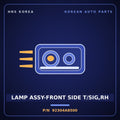 Genuine Mobis LAMP ASSY-FRONT SIDE T/SIG,RH 92304A8500 for K5 2018 HNS Parts Korea