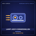 Genuine Mobis LAMP ASSY-CORNERING,RH 922067P700 for Trago 2013 HNS Parts Korea