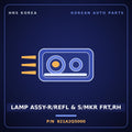 Genuine Mobis LAMP ASSY-R/REFL & S/MKR FRT,RH 921A2Q5000 for Seltos 2025 HNS Parts Korea