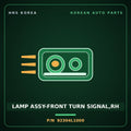 Genuine Mobis LAMP ASSY-FRONT TURN SIGNAL,RH 92304L1000 for Sonata 2019 HNS Parts Korea