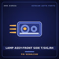 Genuine Mobis LAMP ASSY-FRONT SIDE T/SIG,RH 92304L2100 for K5 2020 HNS Parts Korea