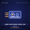 Genuine Mobis LAMP ASSY-REAR R/REFL,RH 924024A110 for Grand Starex 2002 HNS Parts Korea