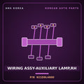 Genuine Mobis WIRING ASSY-AUXILIARY LAMP,RH 921D9L4600 for Sonata 2023 HNS Parts Korea