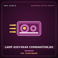 Genuine Mobis LAMP ASSY-REAR COMBINATION,RH 924024B000 for Porter 1996 HNS Parts Korea